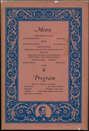 Item #41947 Abraham Lincoln Association Papers Delivered Before the Members of the Abraham...