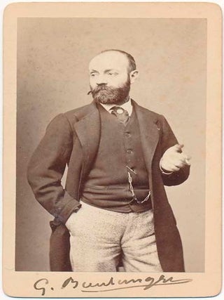 Item #42301 Photograph Signed. Gustave BOULANGER