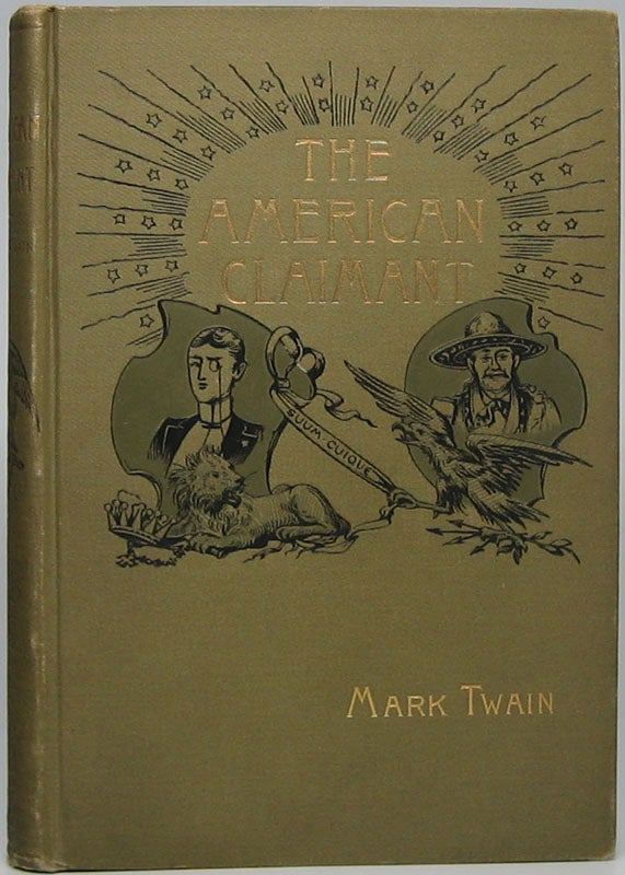 Item #43151 The American Claimant. Mark TWAIN.