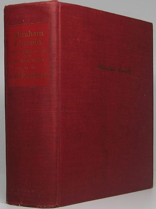 Item #43243 Abraham Lincoln: The Prairie Years and the War Years -- One-Volume Edition. Carl...