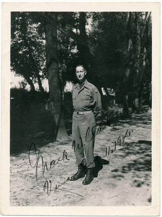 Item #43266 Photograph Signed. Mark W. CLARK