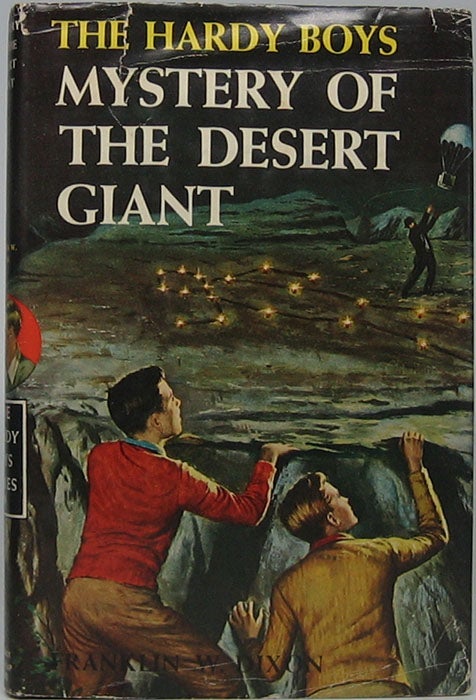 Item #44286 Mystery of the Desert Giant. Franklin W. DIXON.