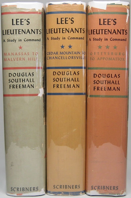Item #44529 Lee's Lieutenants: A Study in Command. Douglas Southall FREEMAN.