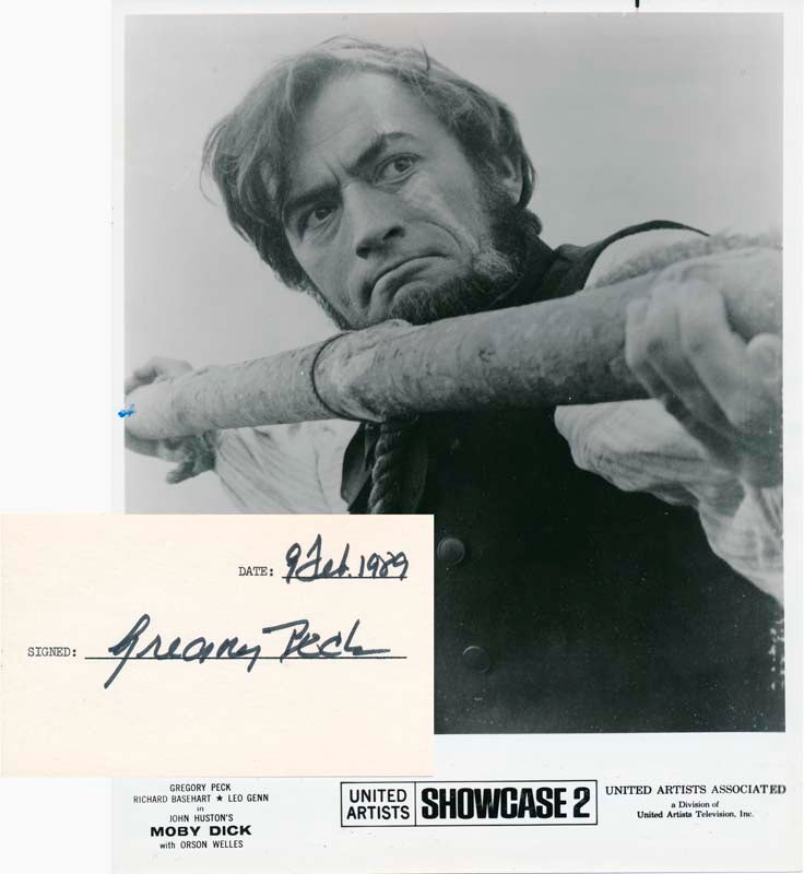 Item #44828 Signature/ Unsigned Photograph. Gregory PECK.