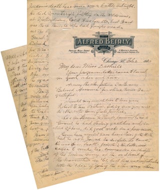 Item #44910 Autograph Letter Signed. Alfred BEIRLY