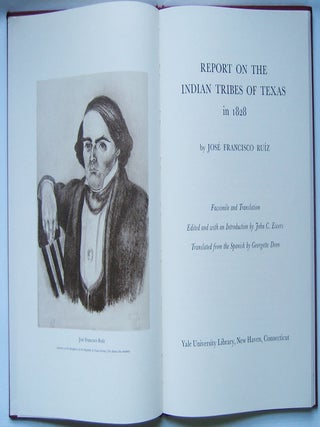 Report on the Indian Tribes of Texas in 1828 | Jose Francesco RUIZ