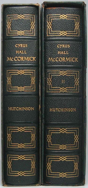 Item #45157 Cyrus Hall McCormick. William T. HUTCHINSON.