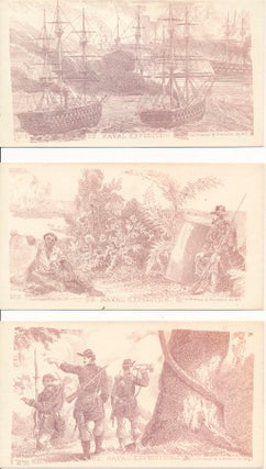 Item #45239 Collection of "U.S. Naval Expedition" Patriotic Envelopes. PATRIOTIC COVERS -- CIVIL WAR