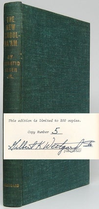 Item #45254 The New Schoolma'am; or, A Summer in North Sparta. Horatio ALGER, Jr