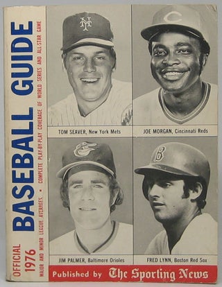 Item #45360 Official Baseball Guide for 1976. Joe MARCIN, Larry, WIGGE, Chris, ROEWE, Larry VICKREY