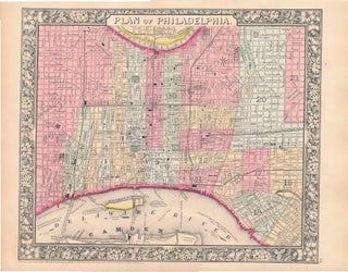 Item #45413 Plan of Philadelphia. PHILADELPHIA -- Map