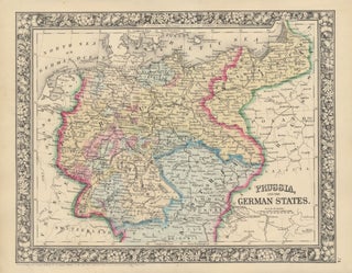 Item #45843 Prussia, and the German States. NORTHERN EUROPE -- Map