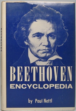Item #46119 Beethoven Encyclopedia. Paul NETTL