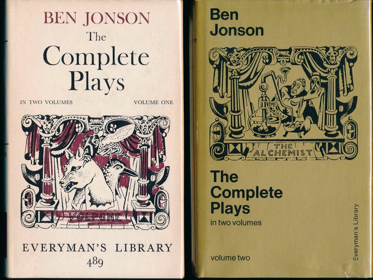 Item #46182 Ben Jonson's Plays in Two Volumes. Ben JONSON.