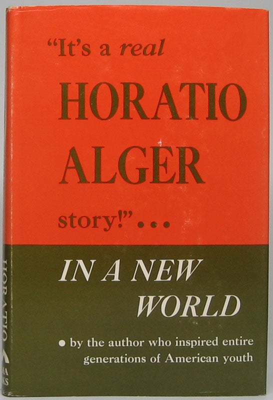 Item #46239 In a New World or Among the Goldfields of Australia. Horatio ALGER.