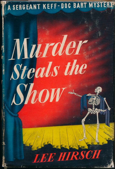 Item #46250 Murder Steals the Show. Lee HIRSCH.