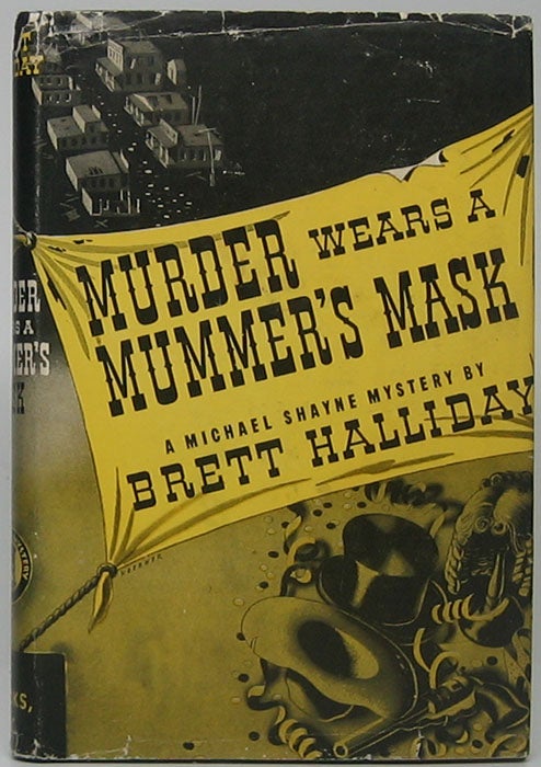 Item #46378 Murder Wears a Mummer's Mask. Brett HALLIDAY.
