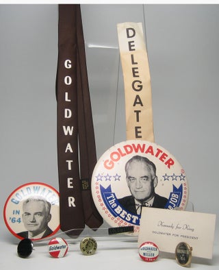 Item #46542 Group of political buttons. Barry 1964 PRESIDENTIAL ELECTION -- GOLDWATER