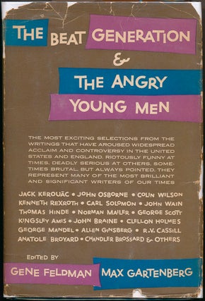 Item #46711 The Beat Generation and the Angry Young Men. Gene FELDMAN, Max GARTENBERG