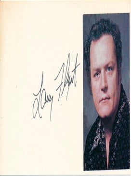 Item #46814 Signature. Larry FLYNT