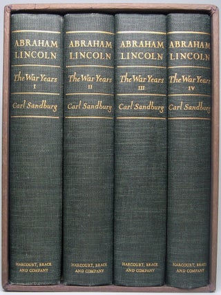Item #46911 Abraham Lincoln: The War Years. Carl SANDBURG