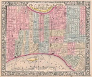 Item #46967 Plan of Philadelphia. PHILADELPHIA -- Map