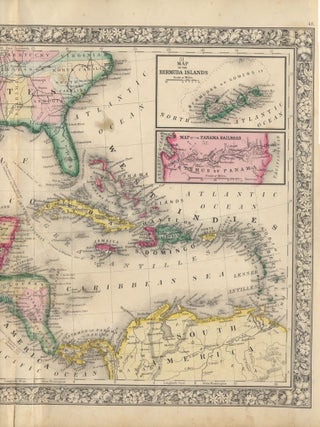Map of Mexico, Central America, and the West Indies.
