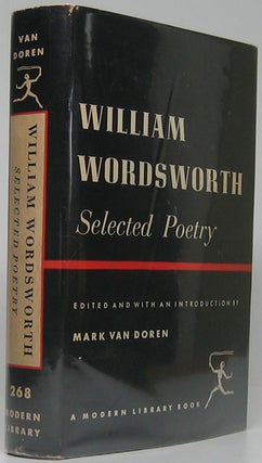 Item #47051 Selected Poetry. William WORDSWORTH