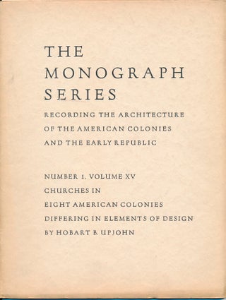 The White Pine Series of Architectural Monographs.