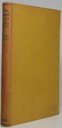 Item #47156 The Daniel Jazz and Other Poems. Vachel LINDSAY