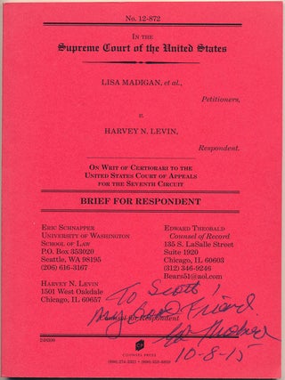 Item #47419 In the Supreme Court of the United States: Lisa Madigan, et al., Petitioners, v....