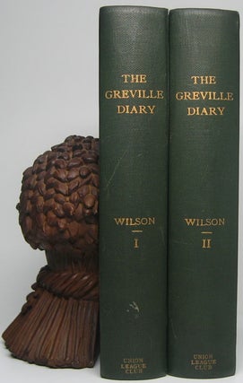 Item #47607 The Greville Diary: Including Passages Hitherto Withheld from Publication. Charles...