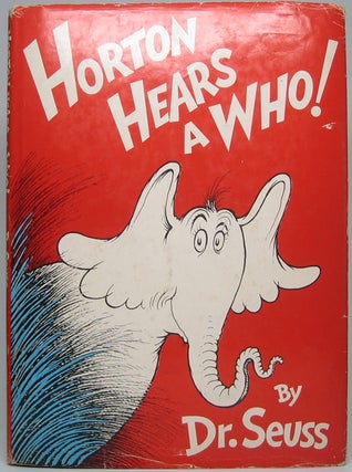 Item #47664 Horton Hears a Who! SEUSS Dr