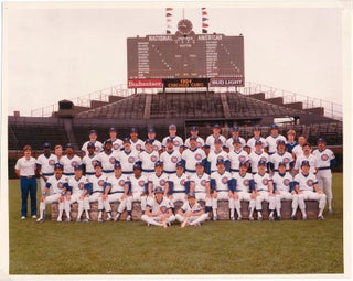 Item #47886 Twenty-Four (24) Signatures / Unsigned Color Photograph. CHICAGO CUBS -- 1984 TEAM