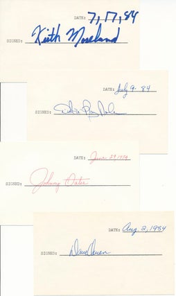 Twenty-Four (24) Signatures / Unsigned Color Photograph.