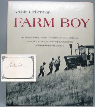 Item #47914 Farm Boy. Archie LIEBERMAN, photographer
