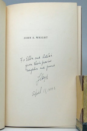 John S. Wright: Prophet of the Prairies.