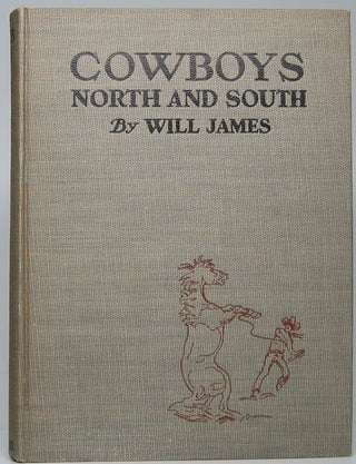 Item #48145 Cowboys North and South. Will JAMES