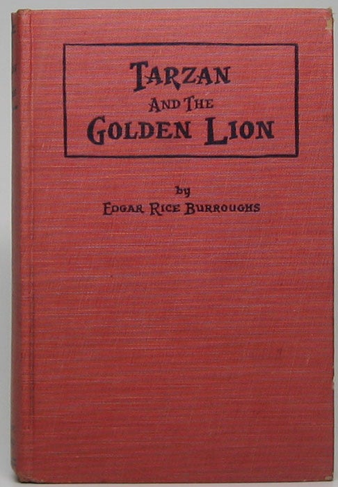Item #48164 Tarzan and the Golden Lion. Edgar Rice BURROUGHS.