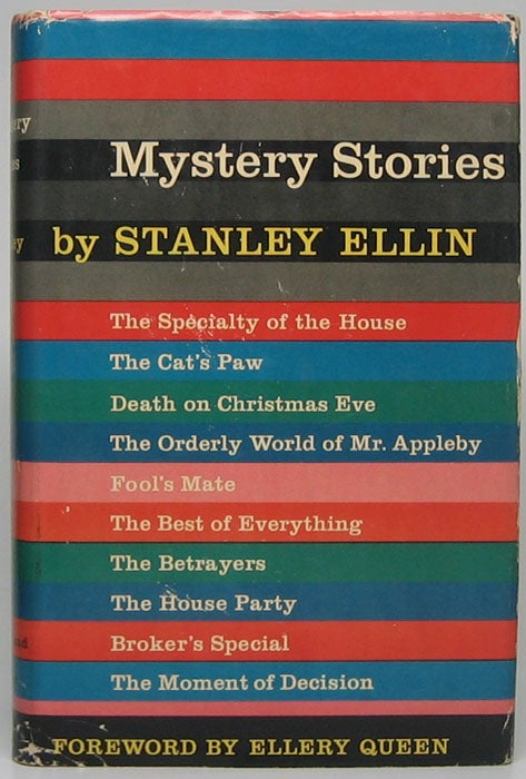 Item #48173 Mystery Stories. Stanley ELLIN.
