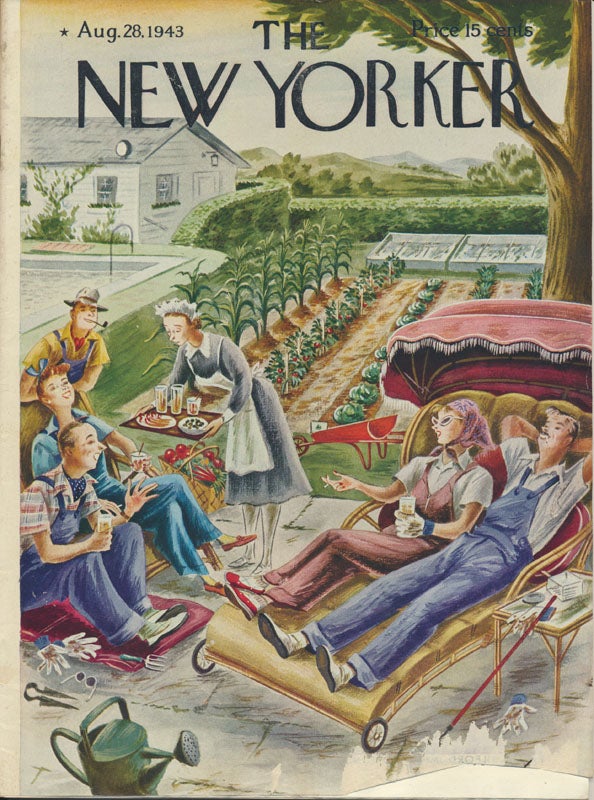 ROSS, Harold (editor) - The New Yorker: August 28, 1943