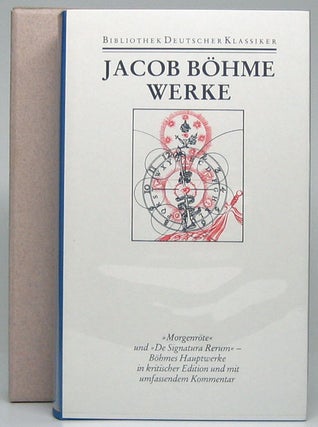 Item #48353 Werke. Jacob BÖHME
