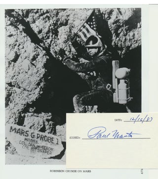 Item #48363 Signature / Unsigned Photograph. Paul MANTEE
