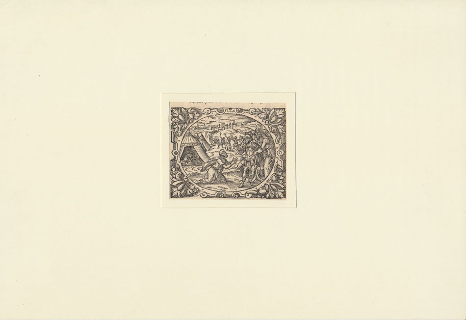 AMMAN, Jost (1539-91) - Three Original Woodcut Plates