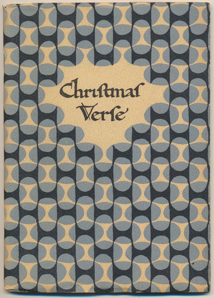Item #48605 Christmas Verse. POETRY ANTHOLOGY.