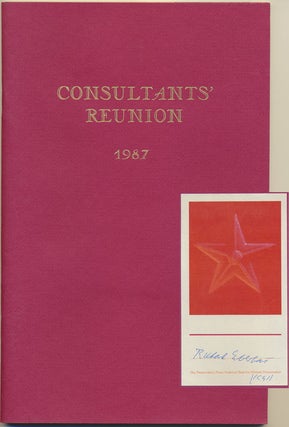 Item #48734 Consultants' Reunion 1987: A Keepsake Anthology of the Fiftieth Anniversary...