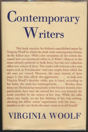 Item #48744 Contemporary Writers. Virginia WOOLF