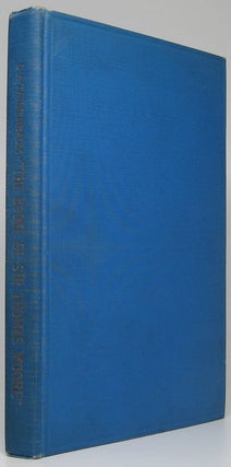 Item #48823 "The Booke of Sir Thomas Moore" (A Bibliotic Study). Samuel A. TANNENBAUM