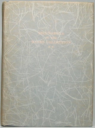 Incunabula in the Hanes Collection of the Library of the University of North Carolina.