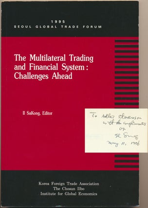 Item #49088 The Multilateral and Financial System: Challenges Ahead. Il SAKONG